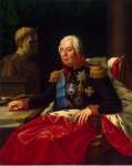 Oleszkiewicz Joseph Portrait of Mikhail Kutuzov Golenishchev-Kutuzov Prince of Smolensk - Hermitage